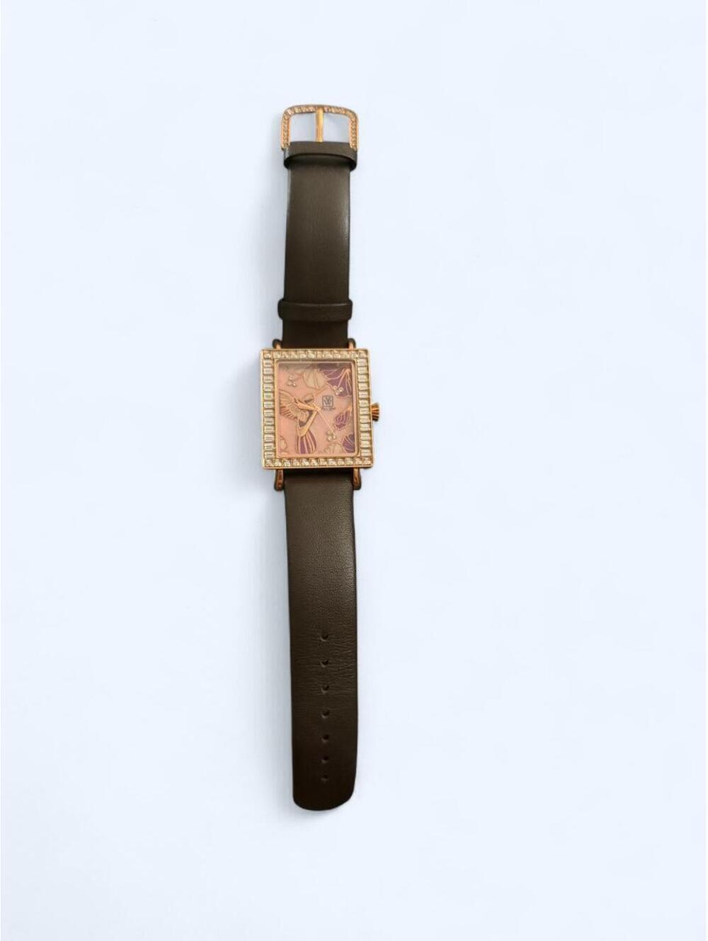 Women's Brown and Black Watch